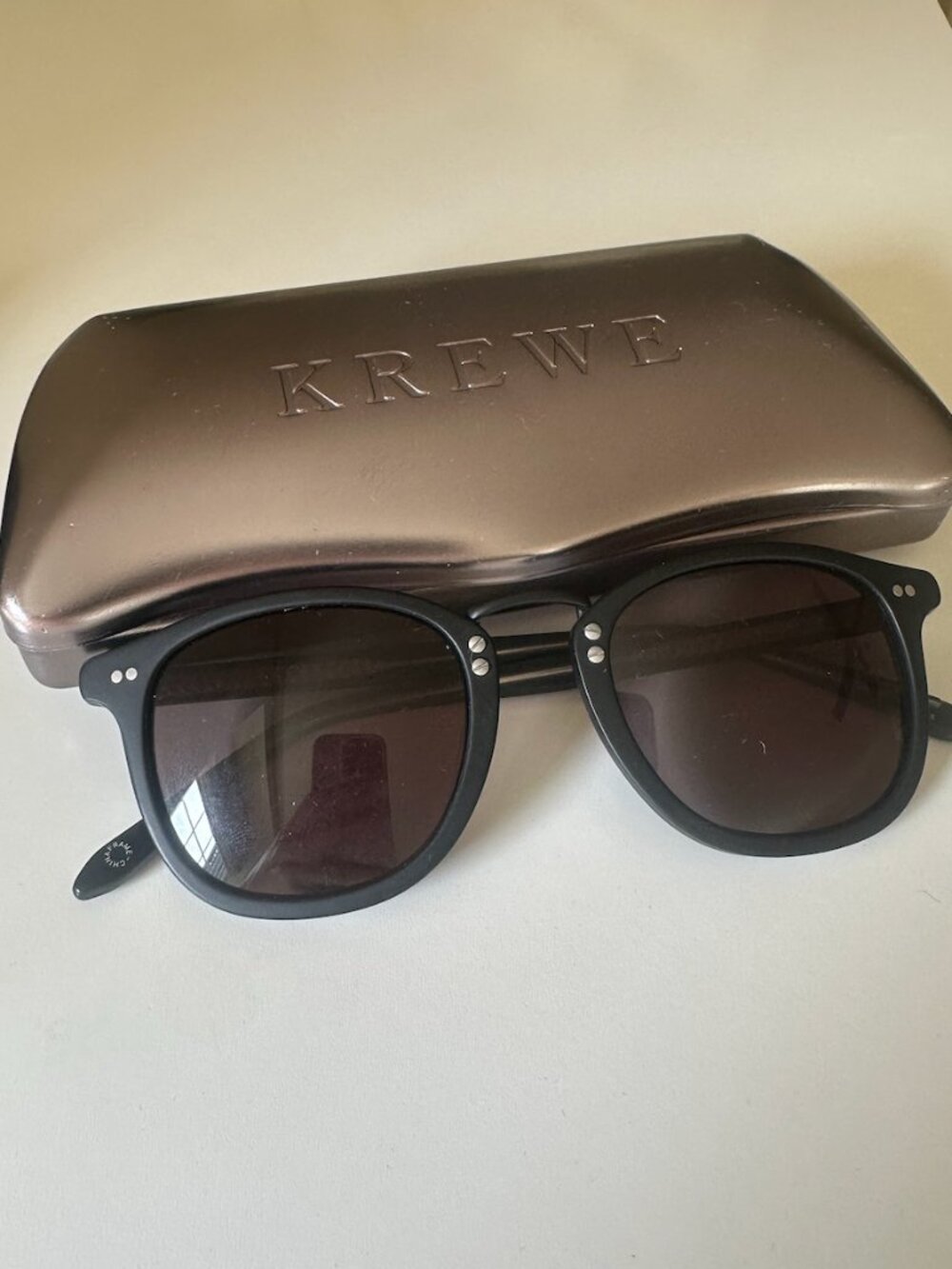 KREWE Black Sunglasses
